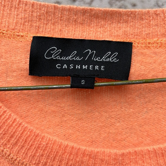 Cashmere sweater size small orange colour - Picture 2 of 4